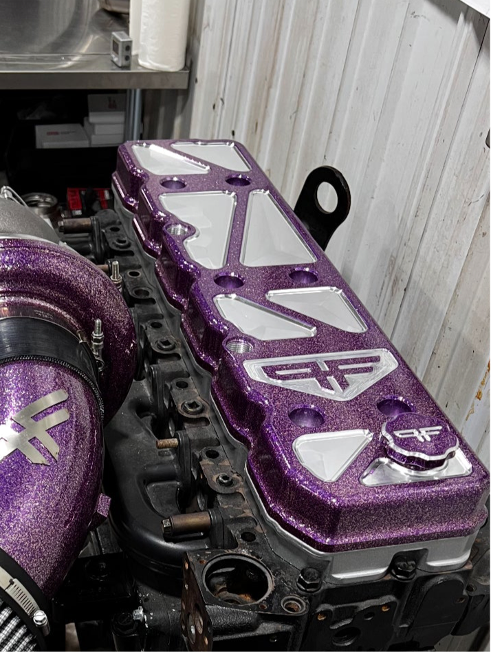 Phillips Fab Billet valve Cover