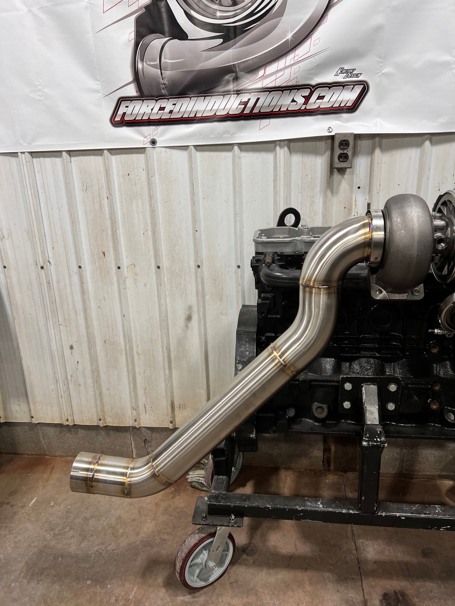 2G Swap S400 High Mount 4" Down Pipe