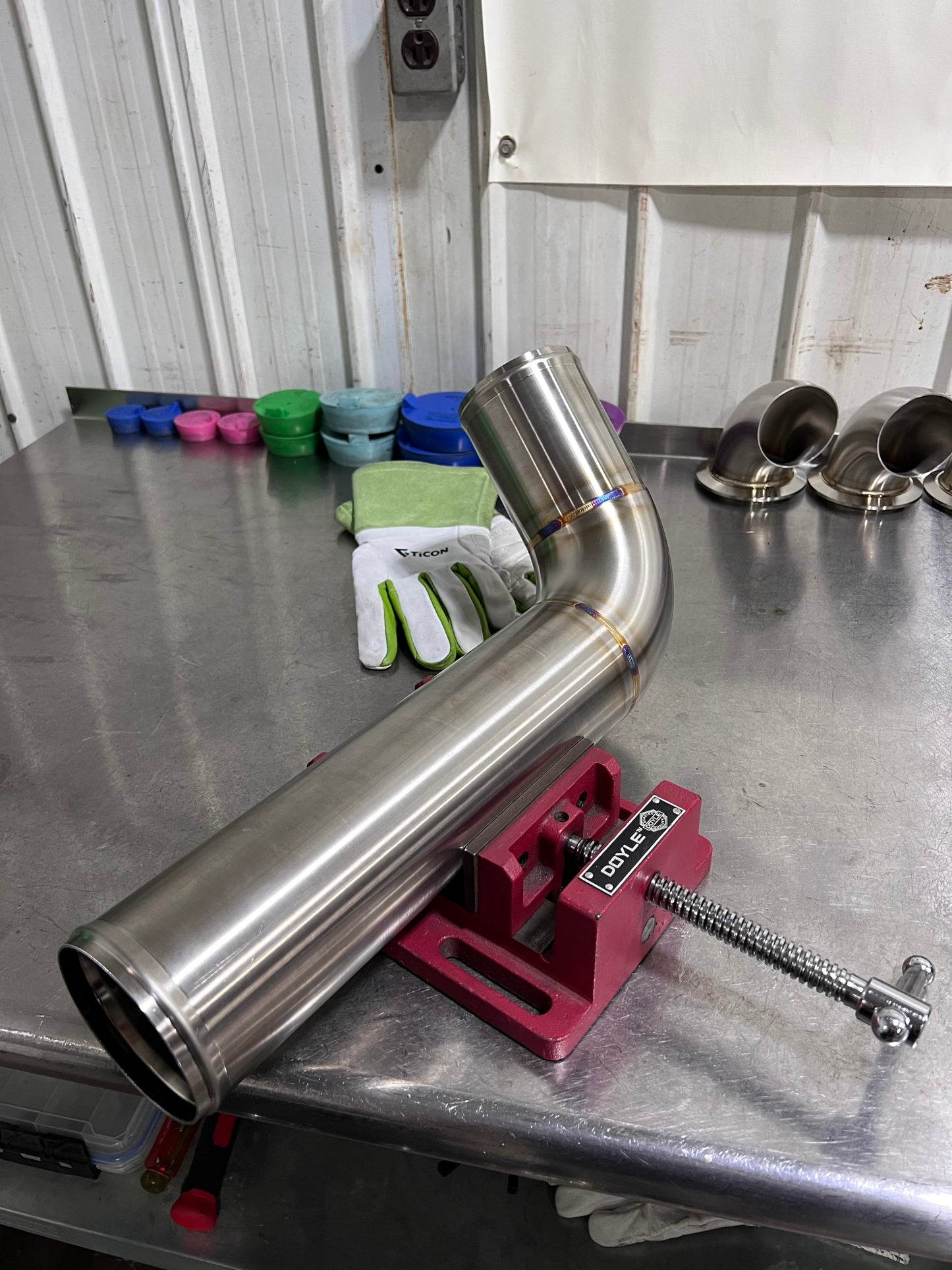 Fabricated 3.5” Intercooler Piping Kit