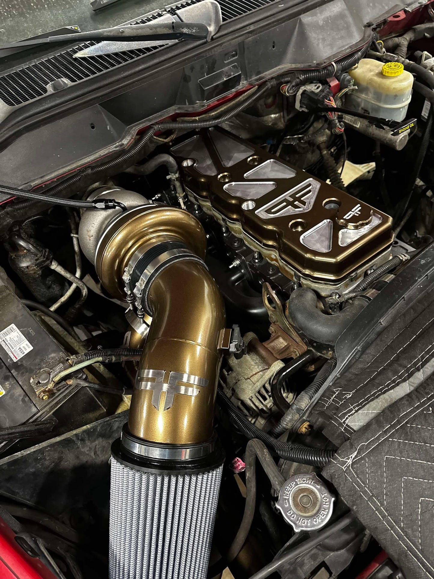 Phillips Fab Billet valve Cover