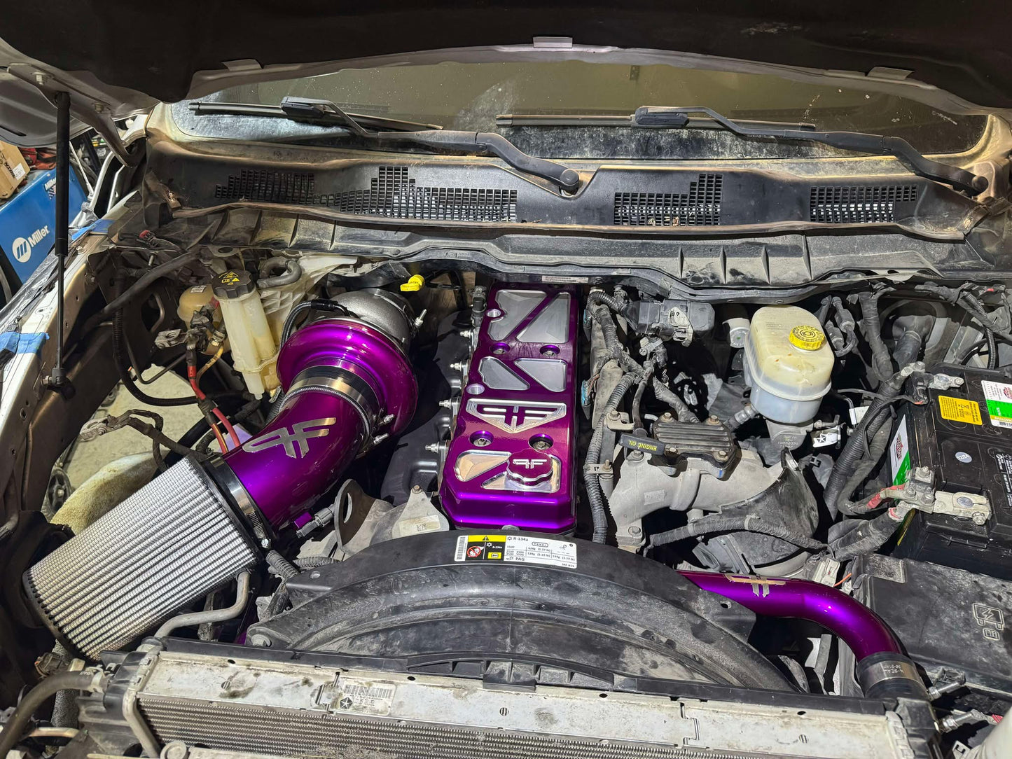 Phillips Fab Billet valve Cover