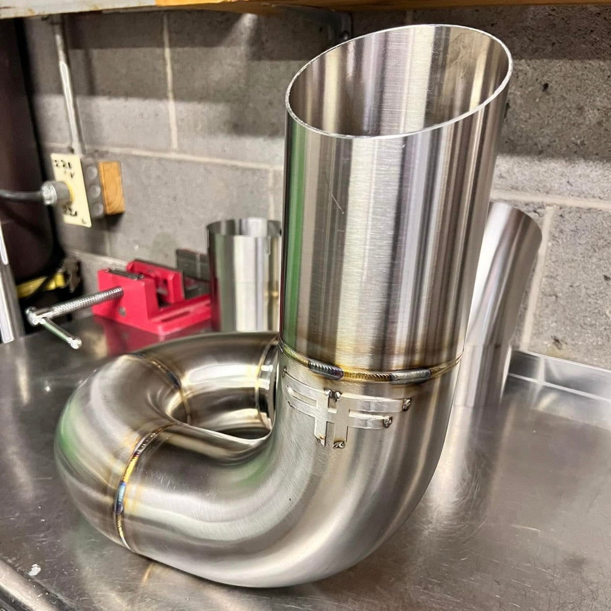 Titanium Hood Stack 2G Swap S400 High Mount Hood Stack – Phillips Fab LLC