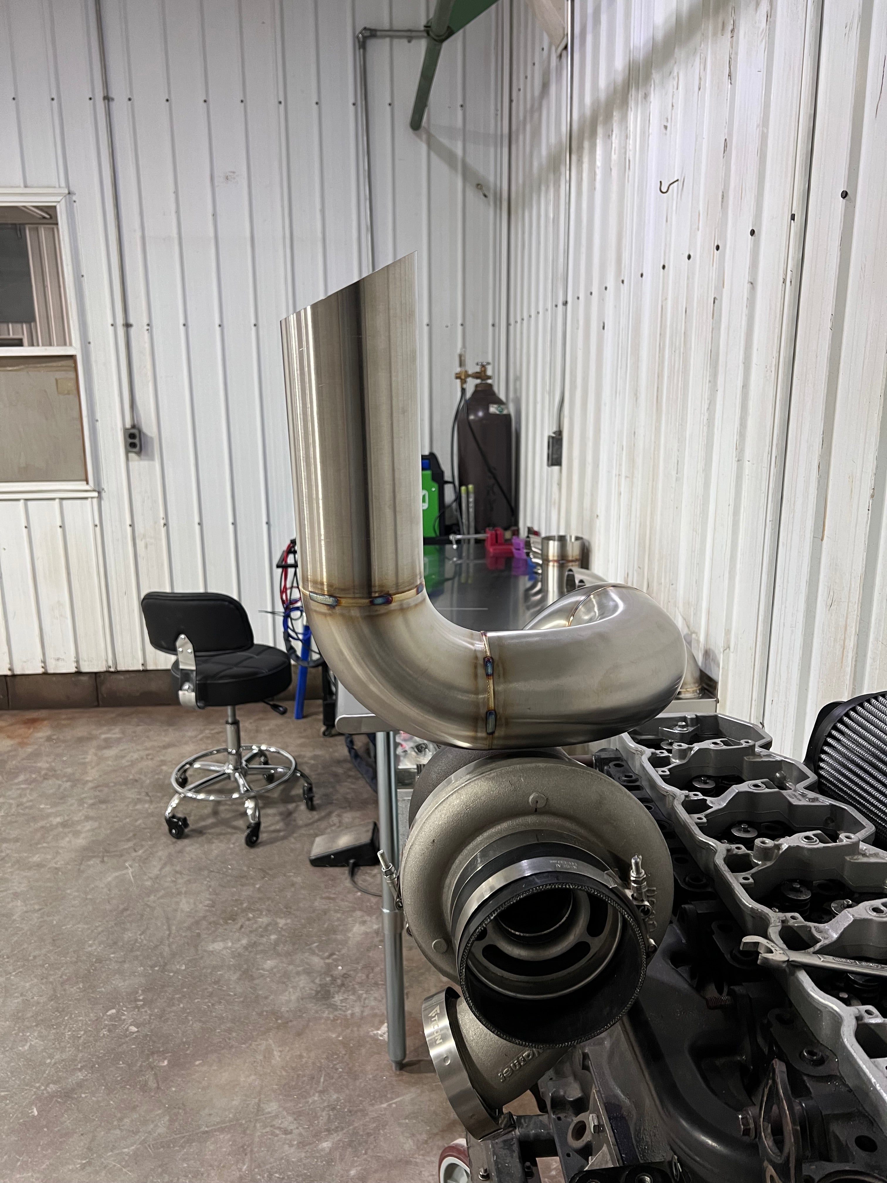 Titanium Hood Stack 2G Swap S400 Low Mount Hood Stack – Phillips Fab LLC