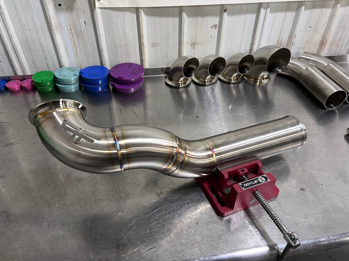Fabricated 3.5” Intercooler Piping Kit