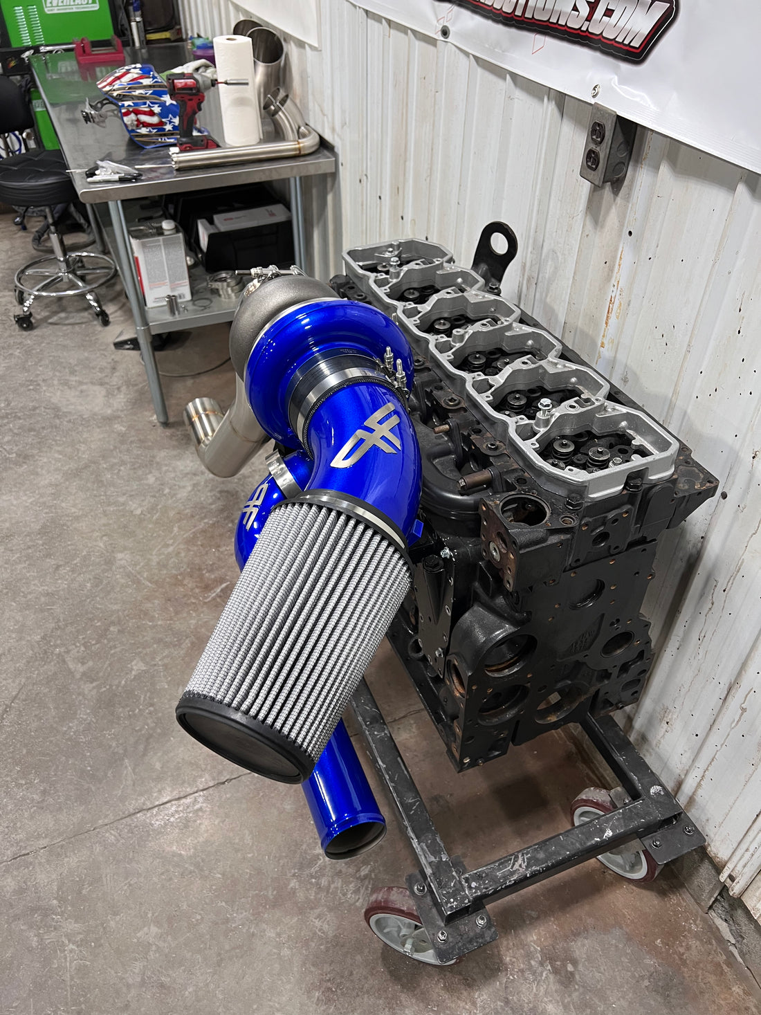 2G Swap S400 Hight Mount Intake 6.7 Kit – Phillips Fab LLC