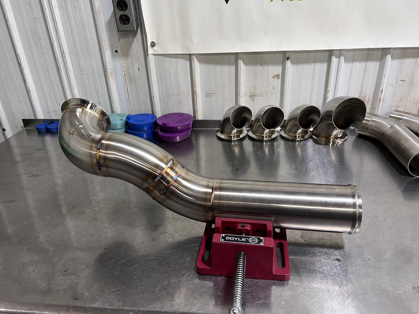 Fabricated 3.5” Intercooler Piping Kit