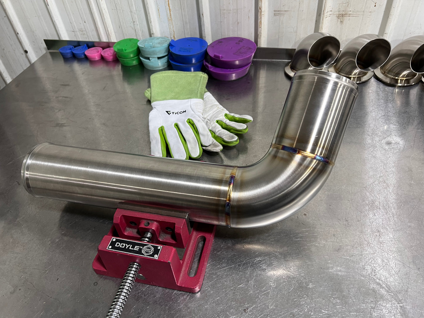 Fabricated 3.5” Intercooler Piping Kit