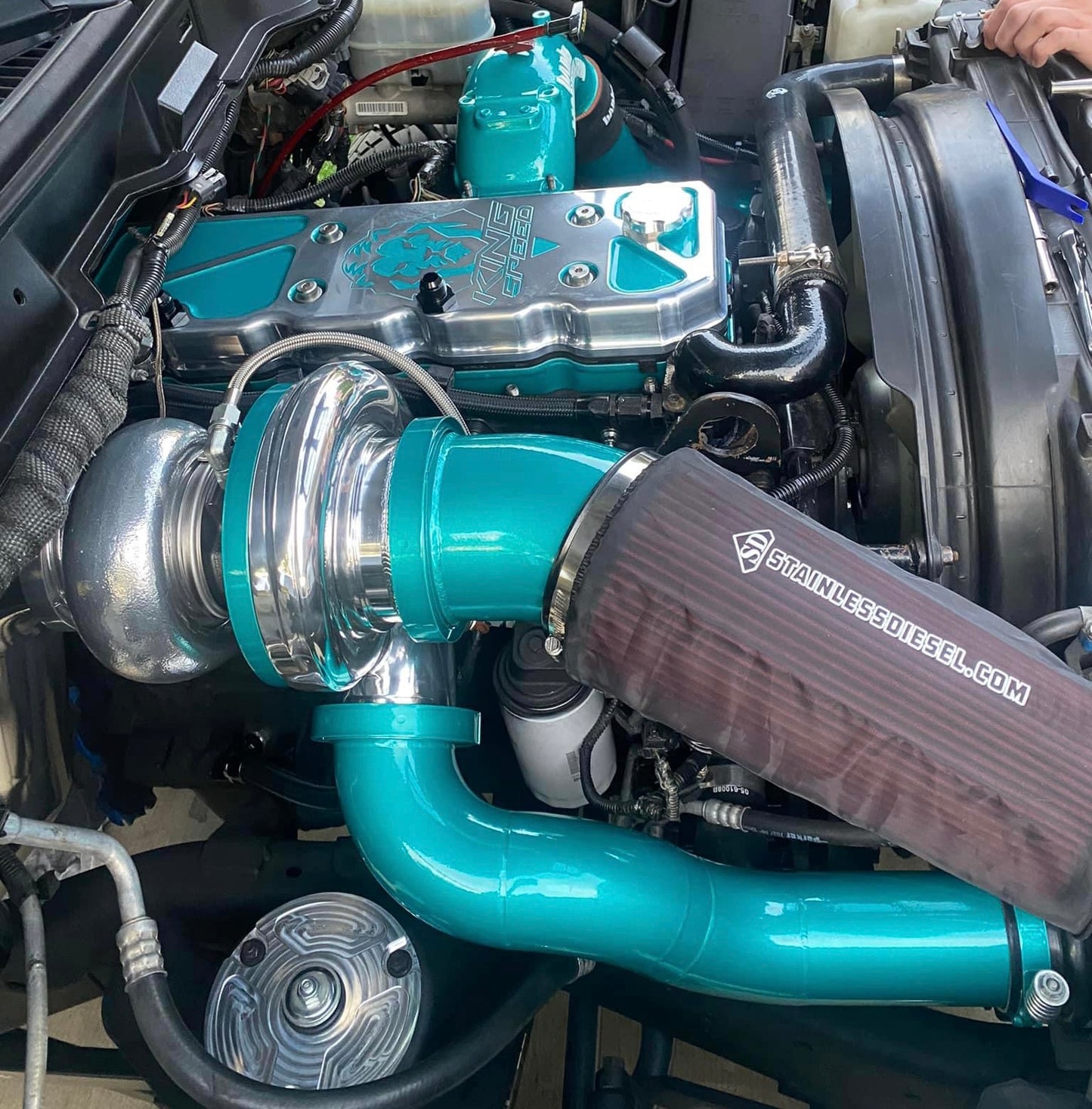 Fabricated 3.5” Intercooler Piping Kit