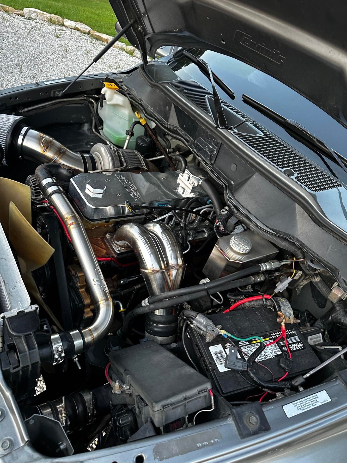 3rd Gen Cummins Fabricated Upper Coolant Pipe