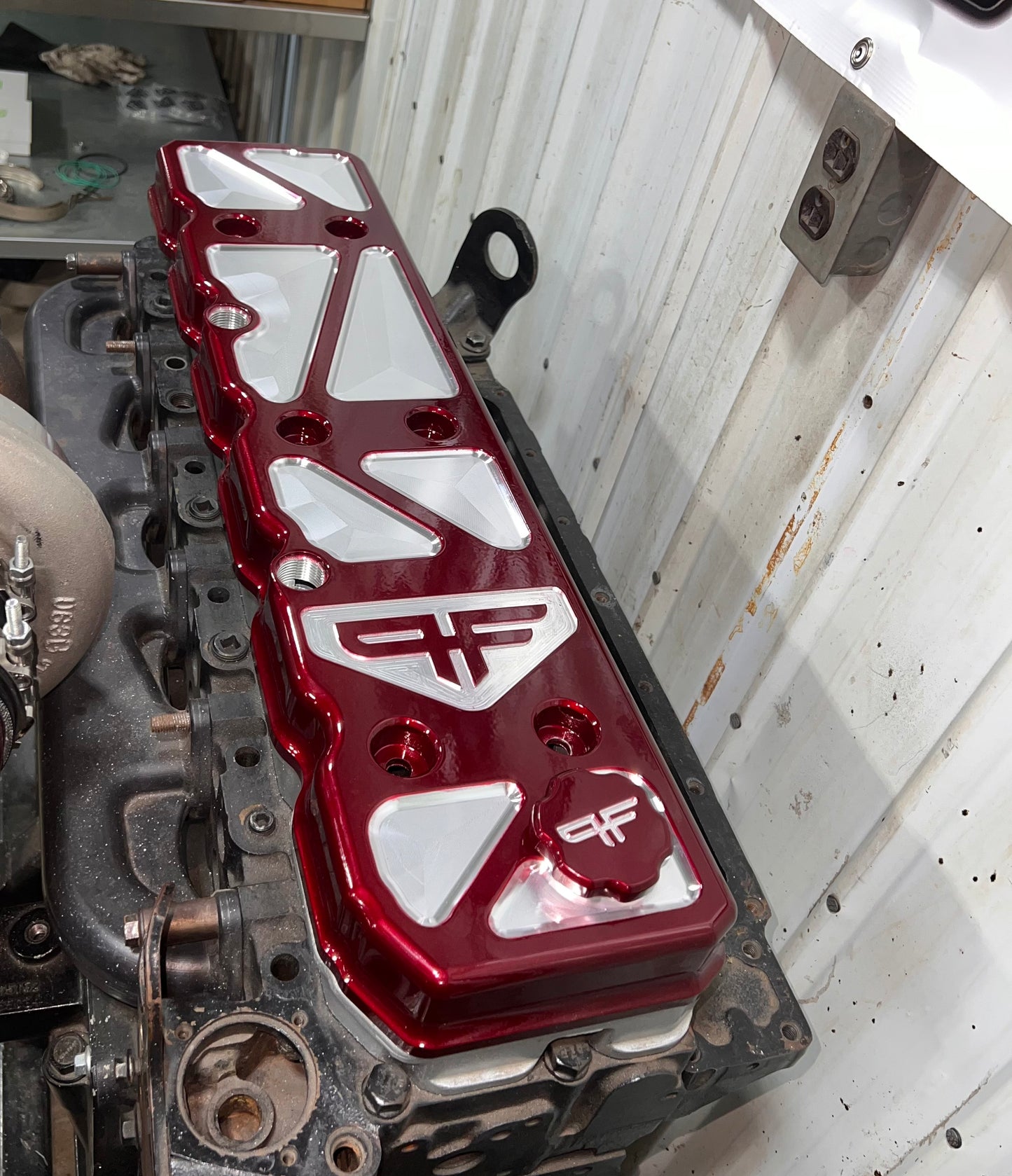 Phillips Fab Billet valve Cover