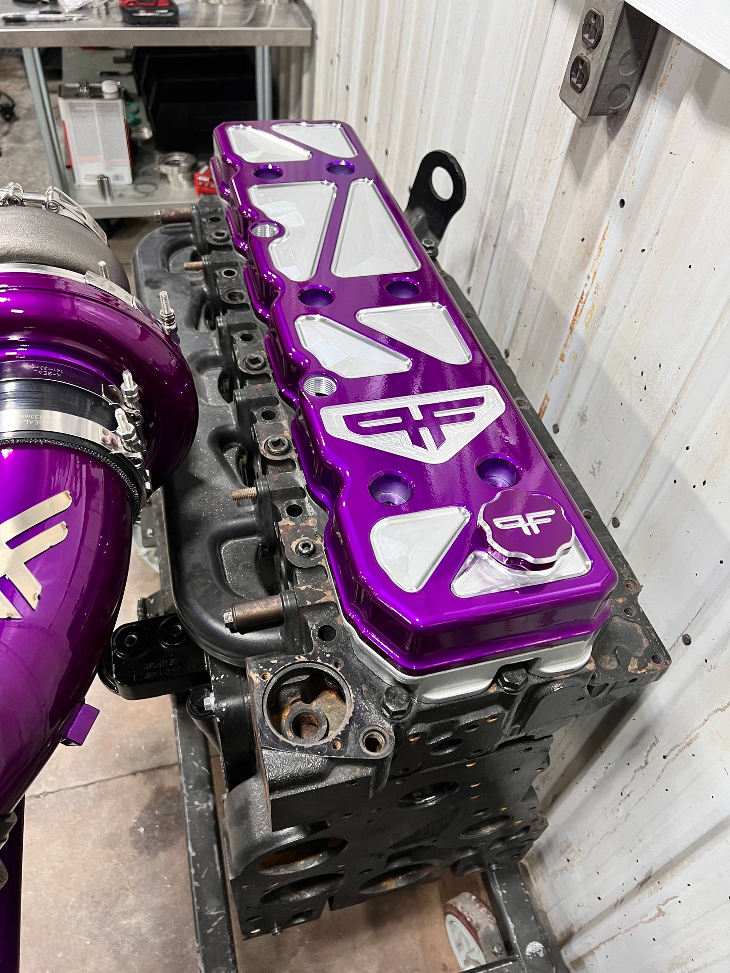 Phillips Fab Billet valve Cover