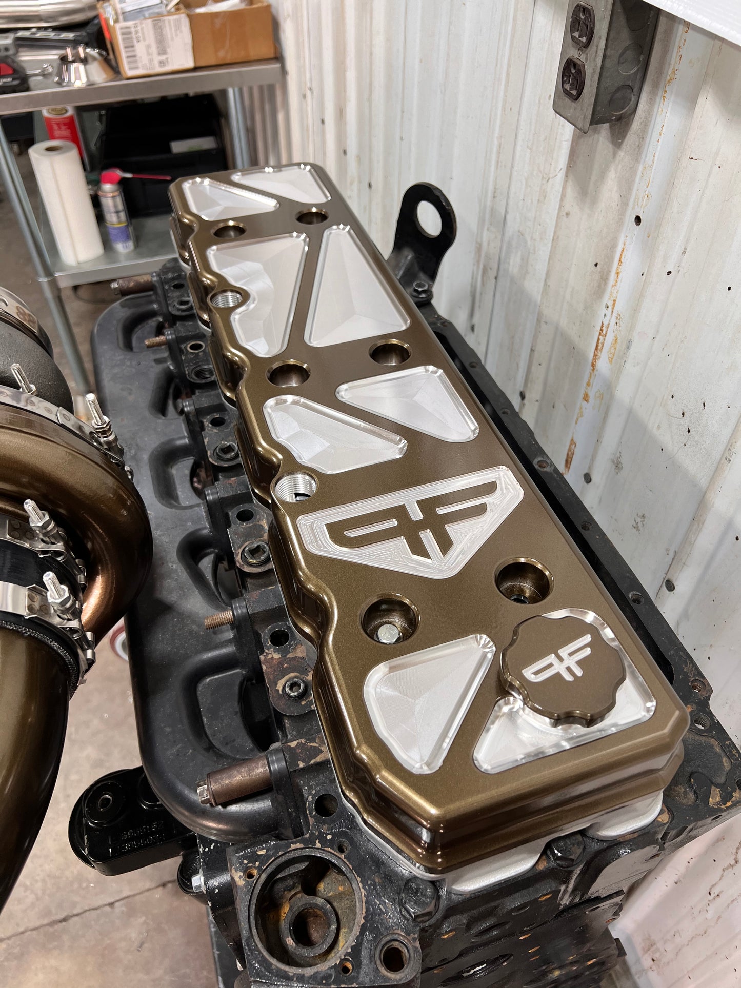 Phillips Fab Billet valve Cover