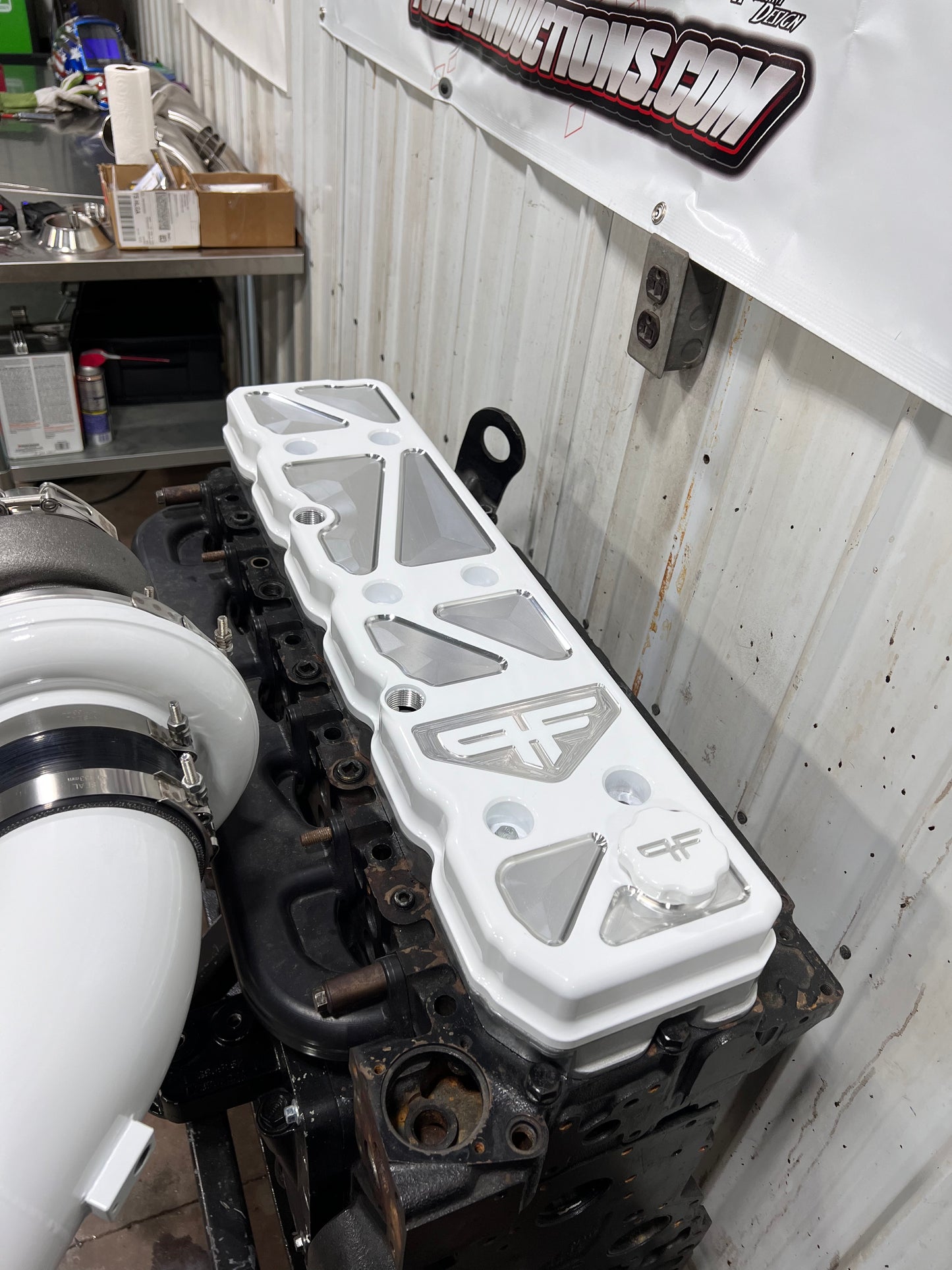 Phillips Fab Billet valve Cover